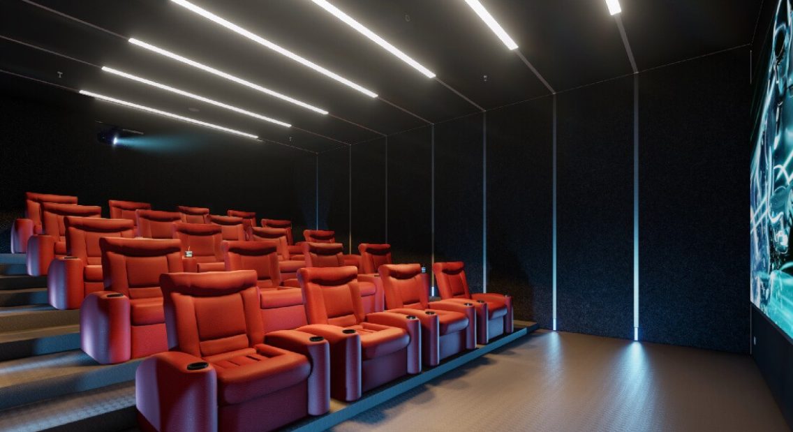 LUXURIOUS MOVIE THEATRE